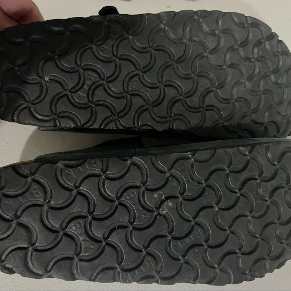 Birkenstock Green Clogs with Strap - Picture 4 of 4
